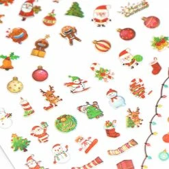 1688 - MeiCaiLin Holiday Cute Nail Art Sticker / Joy