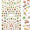 1688 - MeiCaiLin Holiday Cute Nail Art Sticker / Santa