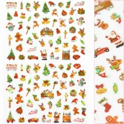 1688 - MeiCaiLin Holiday Cute Nail Art Sticker / Merry