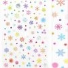 1688 - MeiCaiLin Holiday Snowflake Nail Art Sticker / Colorful