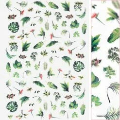 1688 - MeiCaiLin Floral Nail Art Sticker / Plantaholic