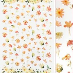 1688 - MeiCaiLin Floral Nail Art Sticker / Princess Daisy