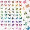 1688 - MeiCaiLin Holographic Butterfly Nail Art Sticker / Prismatic