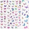 1688 - MeiCaiLin Holographic Butterfly Nail Art Sticker / Dreamy