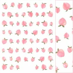 Tensor Summer Nails Kawaii Nail Art Sticker / Juicy Peaches
