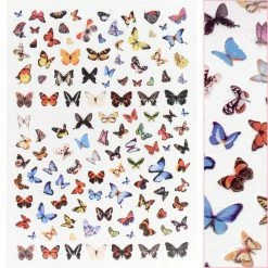 1688 - MeiCaiLin Trendy Butterfly Nail Art Sticker / Lucky