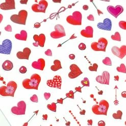 1688 - MeiCaiLin Valentine Nail Art Sticker / Love Dangles