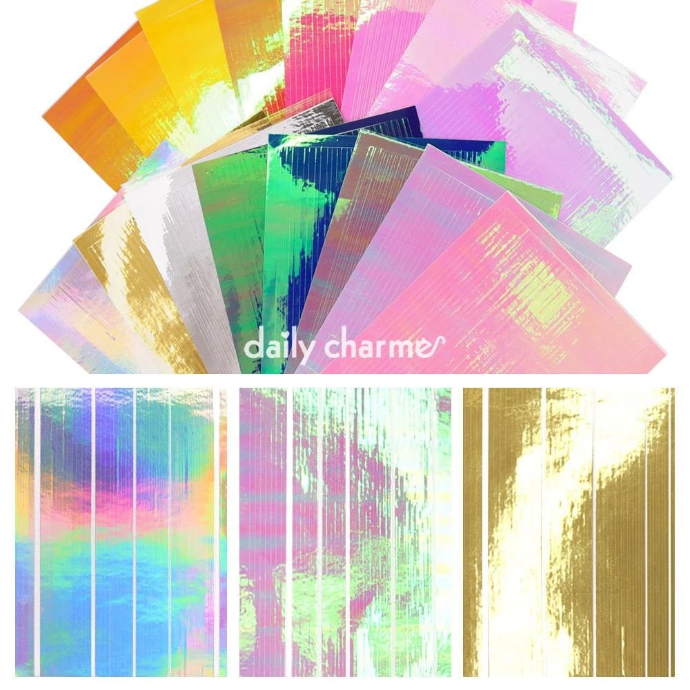 Julia Aurora Film Stripe Sticker Bundle / 16 Colors 1 Julia Aurora Film Stripe Sticker Bundle / 16 Colors