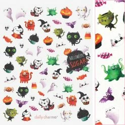 Tensor Spooky Halloween Nail Art Sticker / Spooky Treats
