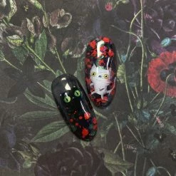 Tensor Spooky Halloween Nail Art Sticker / Spooky Treats