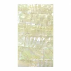 1688 Natural Shell Sheet Sticker / White Nacre