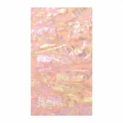 1688 Natural Shell Sheet Sticker / Peach Nacre
