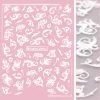 Tensor New Arrivals 3D Embossed Nail Art Sticker / Renaissance Filigree