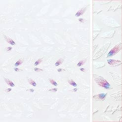 Tensor 3D Embossed Nail Art Sticker / Pixie Wings