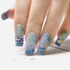 Tensor New Arrivals Floral Nail Art Sticker / Water Lilies