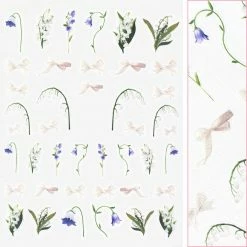 Tensor Floral Nail Art Sticker / Lily Of The Valley New Arrivals