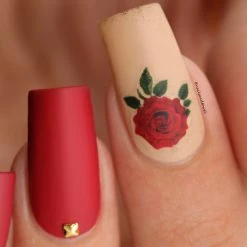 Tensor New Arrivals Floral Nail Art Sticker / Antique Roses