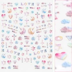 Tensor New Arrivals Kawaii Nail Art Sticker / Dreamy Unicorn