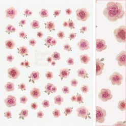 Tensor Floral Nail Art Sticker / Watercolor Roses New Arrivals
