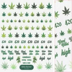 Tensor Floral Nail Art Sticker / Good Vibes New Arrivals