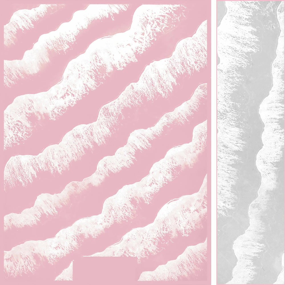 Tensor Chic Nail Art Sticker / Coastal Surf 1 Tensor Chic Nail Art Sticker / Coastal Surf