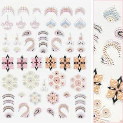 Tensor 3D Embossed Nail Art Sticker / Mandala Dotticure New Arrivals