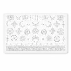 FUNSIDE Japanese Nail Art Sticker / Mehndi Silver Foil