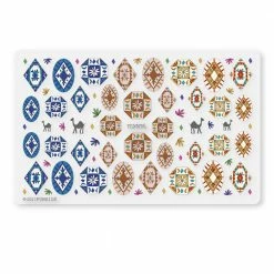 Dollar Store FUNSIDE Japanese Nail Art Sticker / Moroccan Porcelain