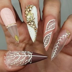 Daily Charme Best Sellers Leaf / Gold