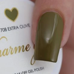 Gel Polish Charme Gel / 708 Extra Olive