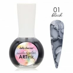 MORE BEAUTY Daily Charme Watercolor Art Ink / 01 Black Best Sellers