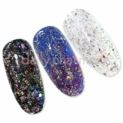 MORE BEAUTY Nail Art Galaxy Holographic Flake