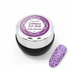 MORE BEAUTY Daily Charme Glittery Art Gel / Ultraviolet