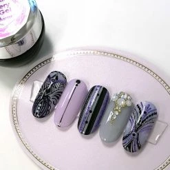 MORE BEAUTY Daily Charme Glittery Art Gel / Ultraviolet