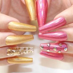 MORE BEAUTY Holographic Gold Unicorn Powder