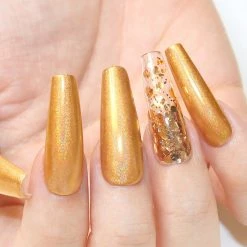 MORE BEAUTY Holographic Gold Unicorn Powder