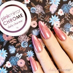 MORE BEAUTY Mirror Pink Chrome Powder