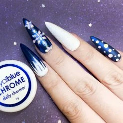 MORE BEAUTY Candy Nails - 20% Off Royal Blue Chrome Powder