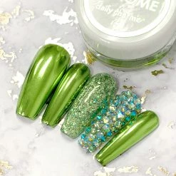 MORE BEAUTY Mirror Lime Chrome Powder