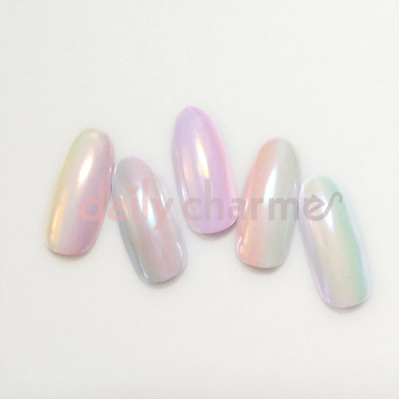 MORE BEAUTY Stardust Unicorn Powder Set / 5 Colors Summer Nails 2 MORE BEAUTY Stardust Unicorn Powder Set / 5 Colors Summer Nails