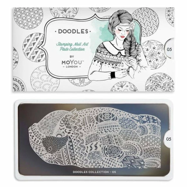 Moyou London Doodle 05 - Textile Prints 2 Moyou London Doodle 05 - Textile Prints