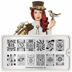 Moyou London Steampunk 05 - Technology Palettes Large Dollar Store