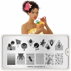 Moyou London Tropical 31 Summer Nails