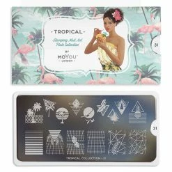Moyou London Tropical 31 Summer Nails