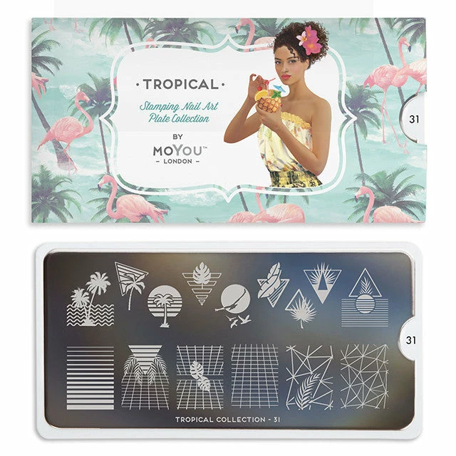 Moyou London Tropical 31 Summer Nails 2 Moyou London Tropical 31 Summer Nails