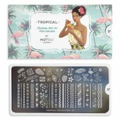 Moyou London Summer Nails Tropical 37 - Visit The Tropics