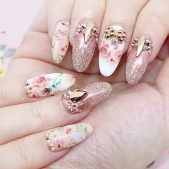 American Glitters Iridescent Holo Glitter / Croquembouche Nail Art