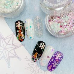Aliexpress Nail Art Winter Wonderland Glitter Mix / Let It Snow