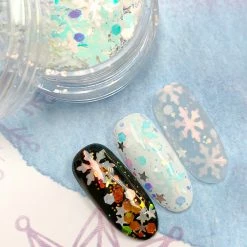 Aliexpress Nail Art Winter Wonderland Glitter Mix / Let It Snow