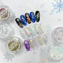 Aliexpress Winter Wonderland Glitter Mix / Little Bright Star Nail Art